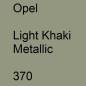 Preview: Opel, Light Khaki Metallic, 370.